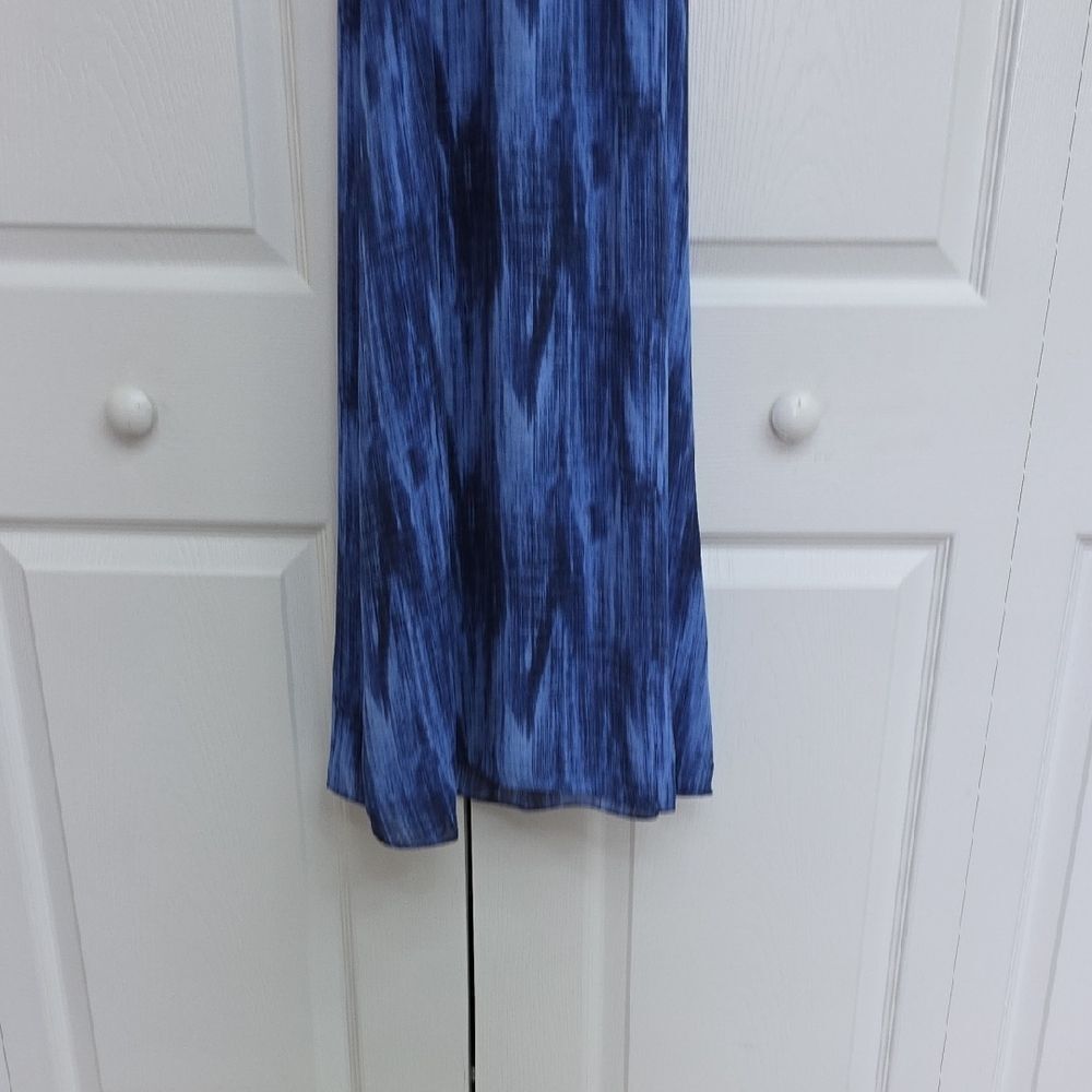 Michael Kors Blue High Low Dress - Picture 9 of 9